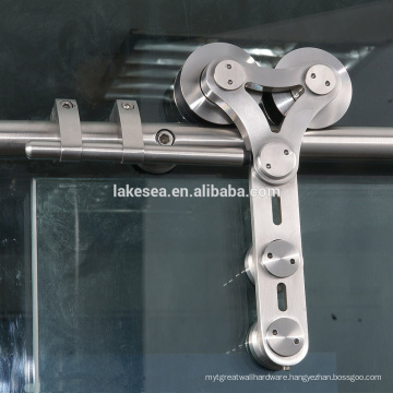 Heavy duty modernsliding door hardware kits LS-SDG-007